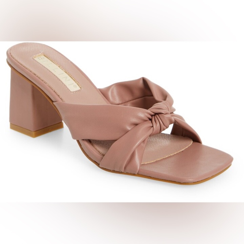 Billini Una Slide Sandal Heel Mauve